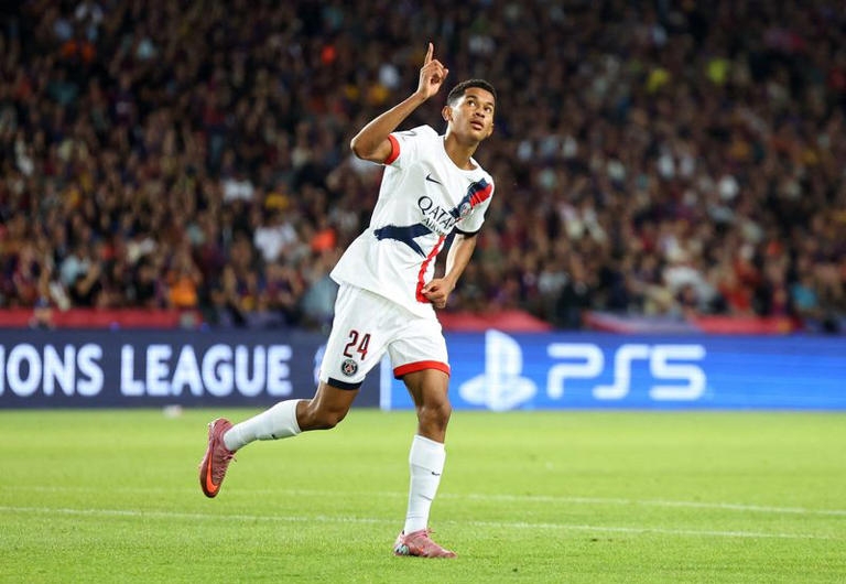 لاعبو سان جيرمان الشبان يلمحون إلى مستقبل مشرق بعد الفوز على برشلونة