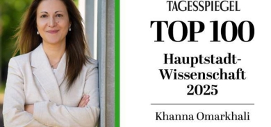 Xanna Omerxalî wekî yek ji '100 Aqilên Herî Girîng ên Berlînê' hat hilbijartin