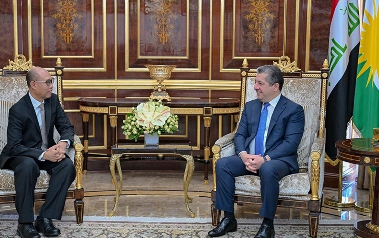 Mesrûr Barzanî, Balyozê nû yê Endonezyayê yê Îraqê qebûl kir