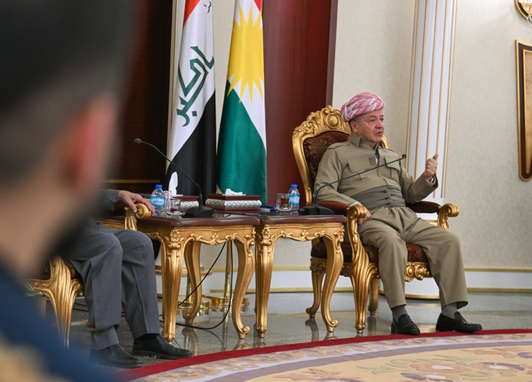 لە پیرمام سەرۆک مەسعود بارزانی پێشوازی لە 110 گەنجی پارچەکانی کوردستانیی دانیشتووی دیاسپۆرا کرد کە لە ناویاندا 12 گەنجی وڵاتانی ئەوروپاییش هەبوون