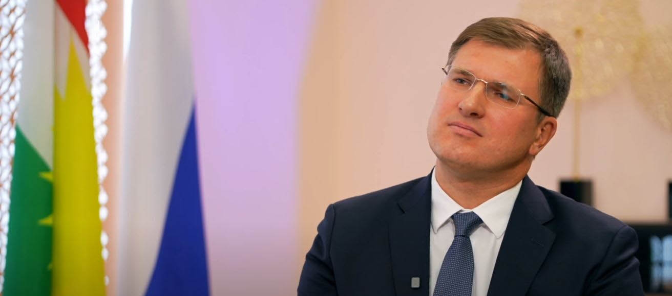 القنصل الروسي في مقابلة :كوردستان 