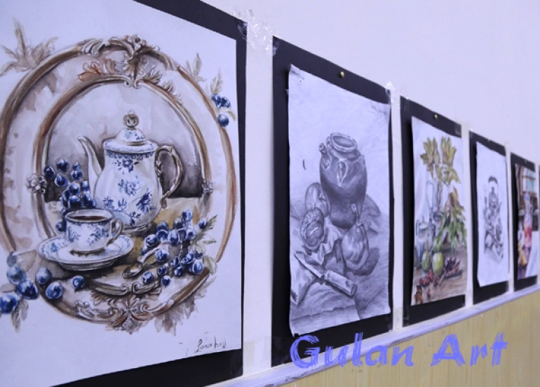 پەیمانگەی هونەرە جوانەکانی ڕواندز بە پێشانگەیەكی شێوەكاری پێشوازییان لە ساڵی نوێی خوێندن كرد