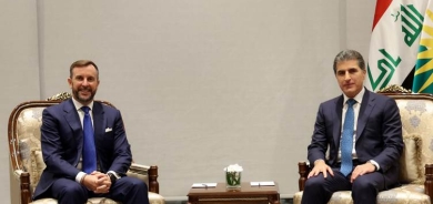 سەرۆکی هەرێمی کوردستان لەگەڵ باڵيۆزى ئيتاڵيا له‌ عێراق کۆبووەوە و جه‌ختى له‌ گرنگيى په‌يوه‌ندييه‌كانى عێراق و هه‌رێمى كوردستان له‌گه‌ڵ ئيتاڵيادا كرده‌وه