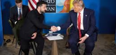 ترمب وزيلينسكي يبحثان تعزيز دفاعات كييف الجوية