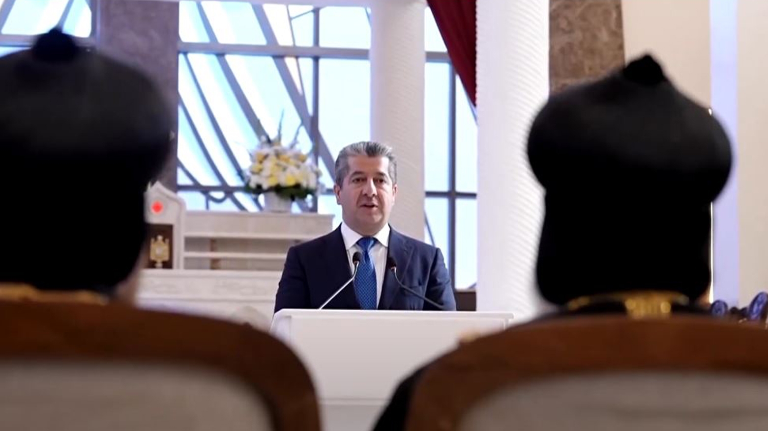 مسرور بارزاني: أرجو أن تصبح كنيسة أم النور نموذجاً لتعزيز الأخوة والتعايش