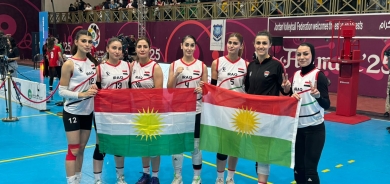 Ji ber bilindkirina Ala Kurdistanê, gef li lîstikvanên Kurd ên voleybola Iraqê tê xwarin