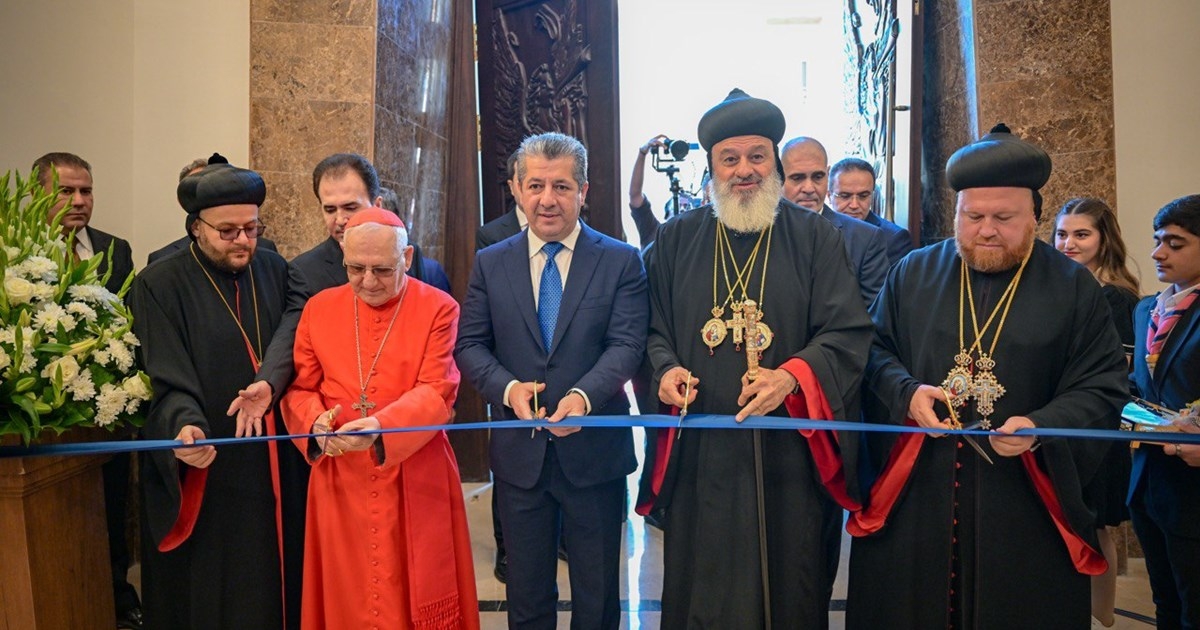 Prime Minister Masrour Barzani Inaugurates “Mother of Light Church” in Ankawa