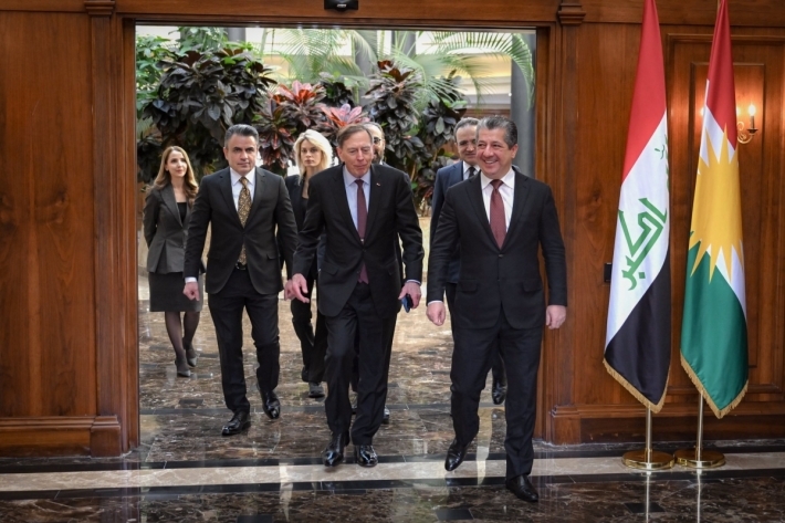 Serokê Hikûmeta Herêma Kurdistana Iraqê pêşwaziya rêveberê berê yê Ajansa Îstîxbarata Amerîkayê kir