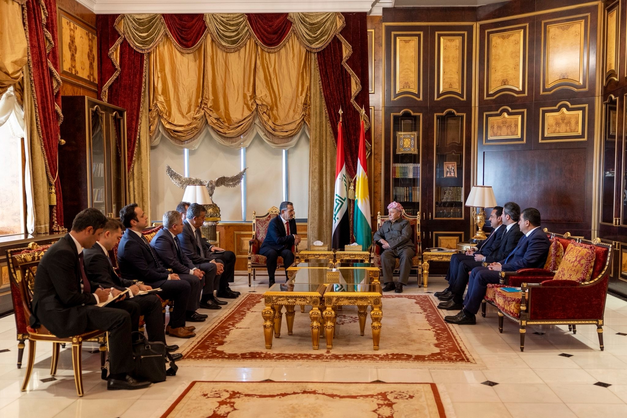 President Barzani Receives Delegation from Şırnak Province