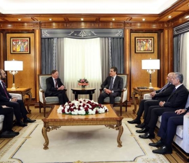 سەرۆکی هەرێمی کوردستان، پێشوازیی لە دەیڤد پێتریۆس، سەرۆکی پێشووی دەزگای هەواڵگریی ناوەندیی ئەمریکا (سی ئای ئەی) و دۆستی کۆنی عێراق و هەرێمی کوردستان کرد