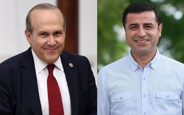 Alîkarê Serokê CHPyê çû serdana Demîrtaş