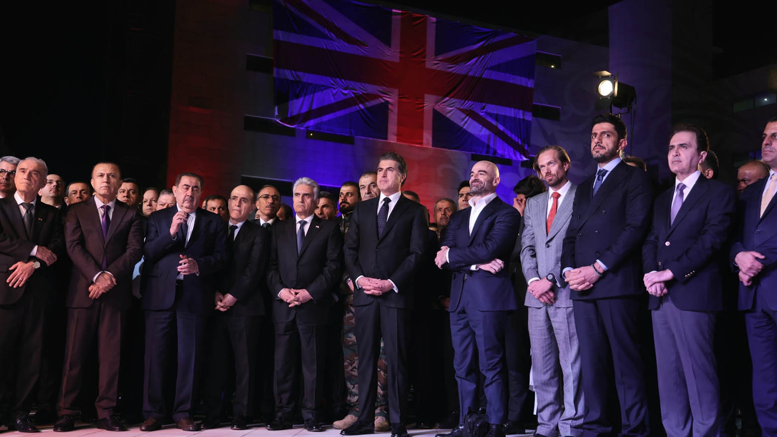 Nêçîrvan Barzanî tevlî merasîma bîranîna rojbûna Şah Charles bû