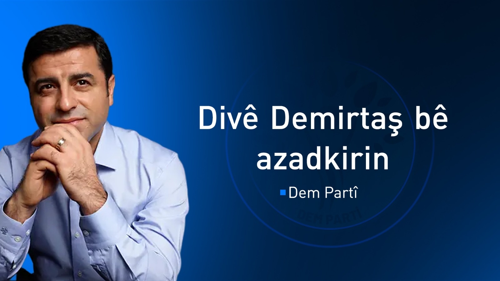 Tuncer Bakirhan: Divê Parlamentoya Tirkiyeyê guhdariya nêrînên Ocalan bike