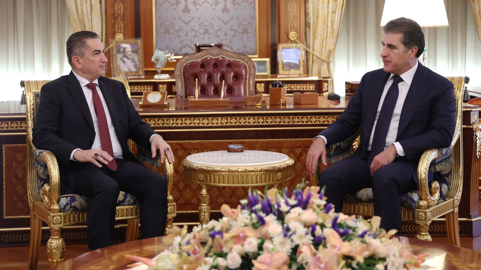 نيجيرفان بارزاني يبحث مع الزرفي الانتخابات المقبلة