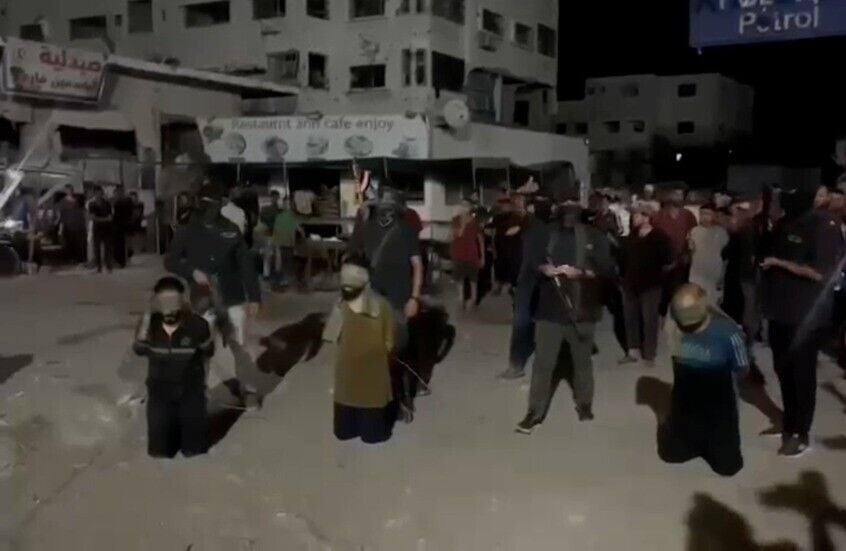 حەماس بە لەسێدارەدانی ئاشکرا دەگەڕێتەوە سەر شەقامەکانی غەززە