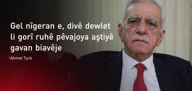 Ahmet Turk: Gotegotên ku dibêjin Ocalan azadiya Demîrtaş naxwaze derew in