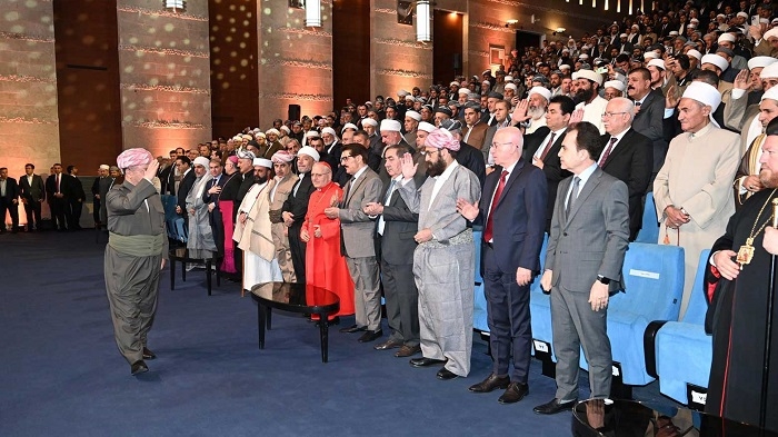 President Barzani Urges Unity, Warns Against Division at Major Interfaith Gathering