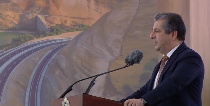 خلال افتتاحه مشروع طريق استراتيجي شمال العاصمة أربيل.. مسرور بارزاني: لامستحيل مع الإرادة الصلبة والوطنية المخلصة