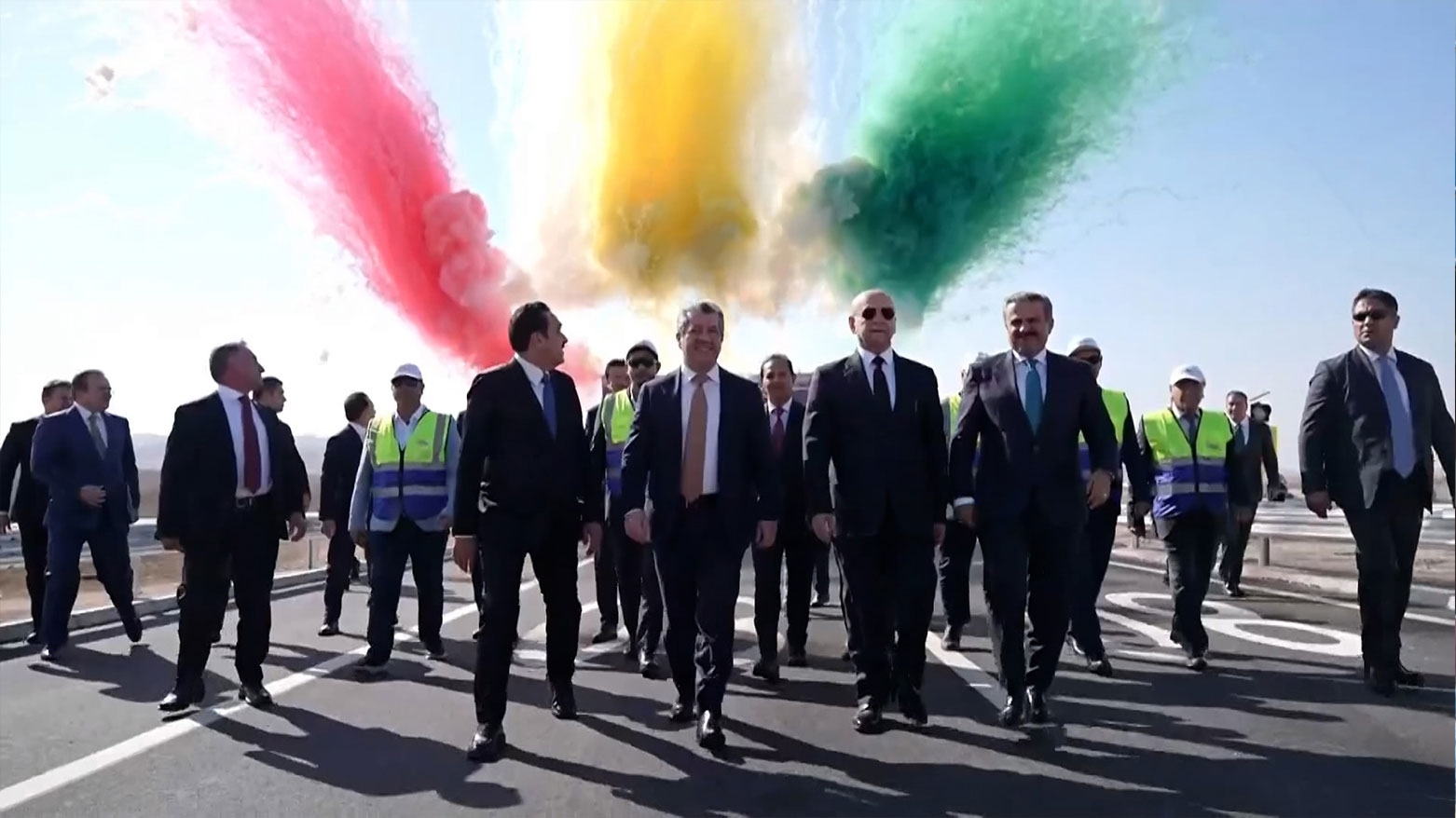 Serokwezîr Mesrûr Barzanî cadeya dualî ya Gomespan-Simaqûliyê vedike