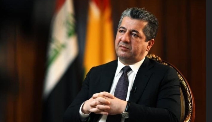 Mesrûr Barzanî ji ber koça dawî ya dayîka wî serxweşî li Îsmet Receb kir