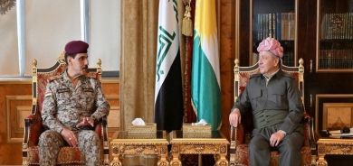 لە پیرمام سەرۆک مسعود بارزانی پێشوازی لە بەڕێز فەریقی یەکەمی ڕوکن عەبدولئەمیر ڕەشید یارەڵڵا، سوپا ساڵاری عێراق و شاندێکی یاوەری کرد