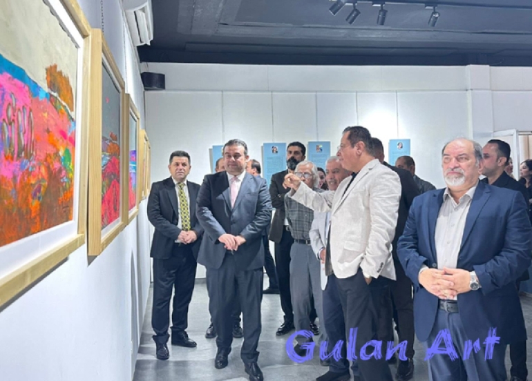 هونەرمەند(حەمە هاشم)پێشانگەیەكی تایبەتی شێوەكاری بە ناونیشانی 