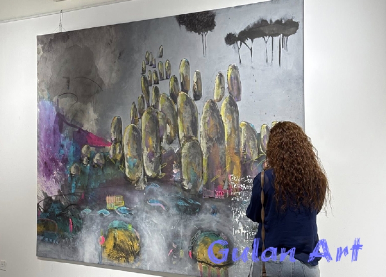 هونەرمەند(حەمە هاشم)پێشانگەیەكی تایبەتی شێوەكاری بە ناونیشانی 