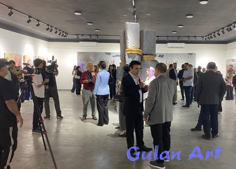 هونەرمەند(حەمە هاشم)پێشانگەیەكی تایبەتی شێوەكاری بە ناونیشانی 