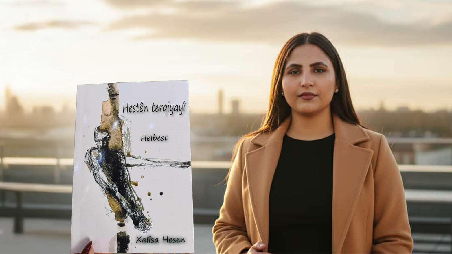 Helbestvana ciwan Xalîsa Hesen berhema xwe ya yekem ‘Hestên Terqiyayî’ çap kir