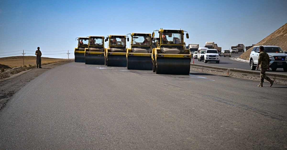 Prime Minister Barzani Inspects Progress on Kassanazan–Komsapan Dual Carriageway Project