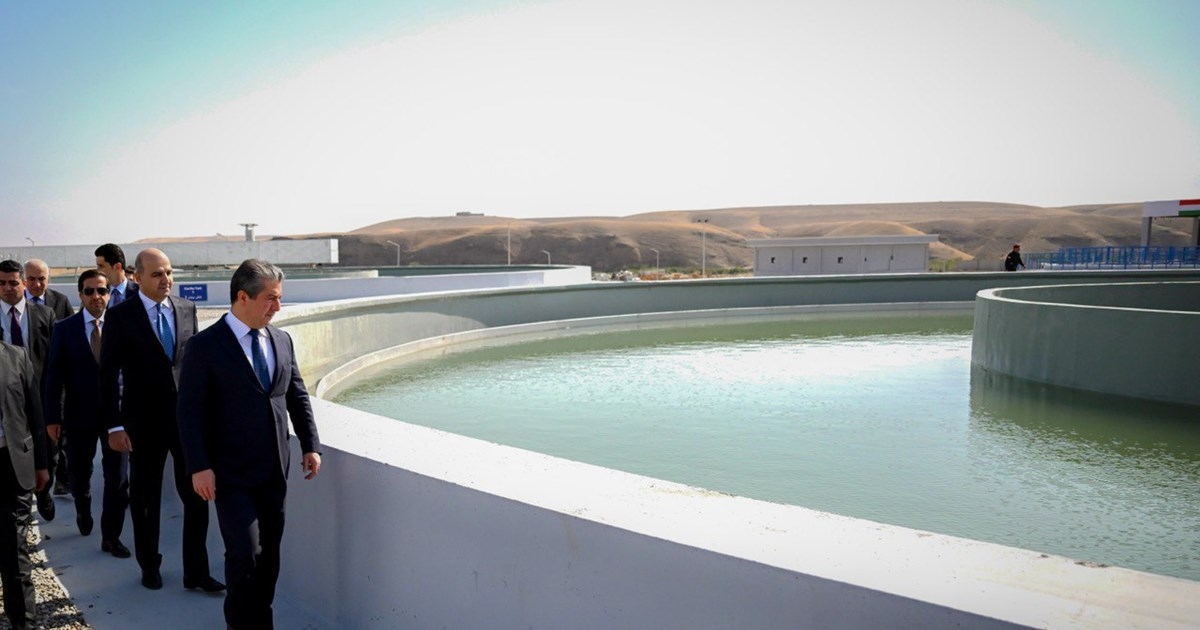 Kurdistan Region Prime Minister Inaugurates Strategic Qushtapa-Bistana Water Project