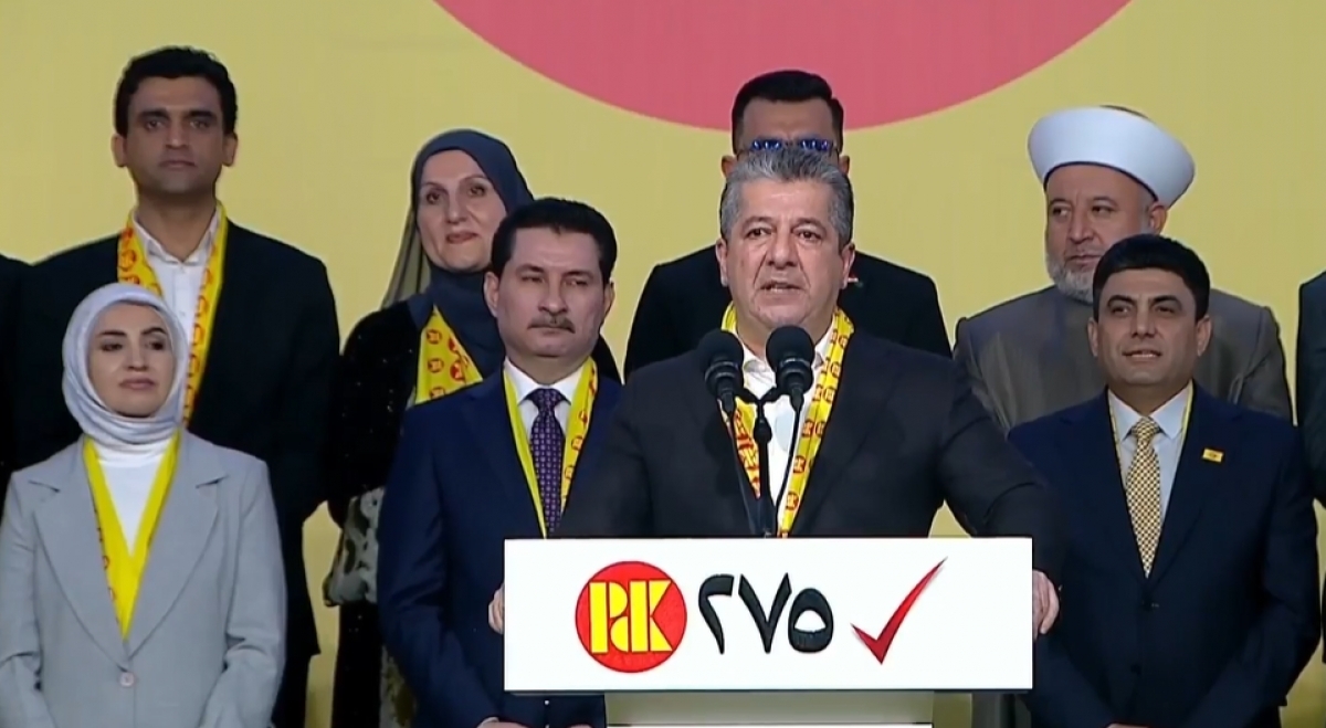 Kurdistan Democratic Party Reaffirms Commitment to Kirkuk, Constitutional Rights in Election Rally