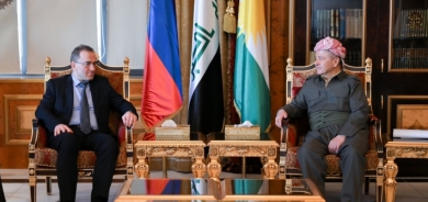 الرئيس بارزاني والسفير الروسي لدى بغداد يناقشان المستجدات والتطورات في العراق والمنطقة