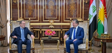 رئيس حكومة إقليم كوردستان يستقبل السفير الروسي لدى العراق