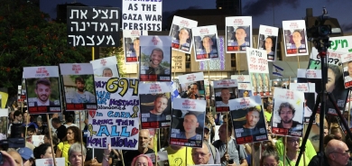 هەزاران هاووڵاتی ئیسرائیل بۆ گەڕانەوەی بارمتە کوژراوەکان ناڕەزایەتیان دەربڕی