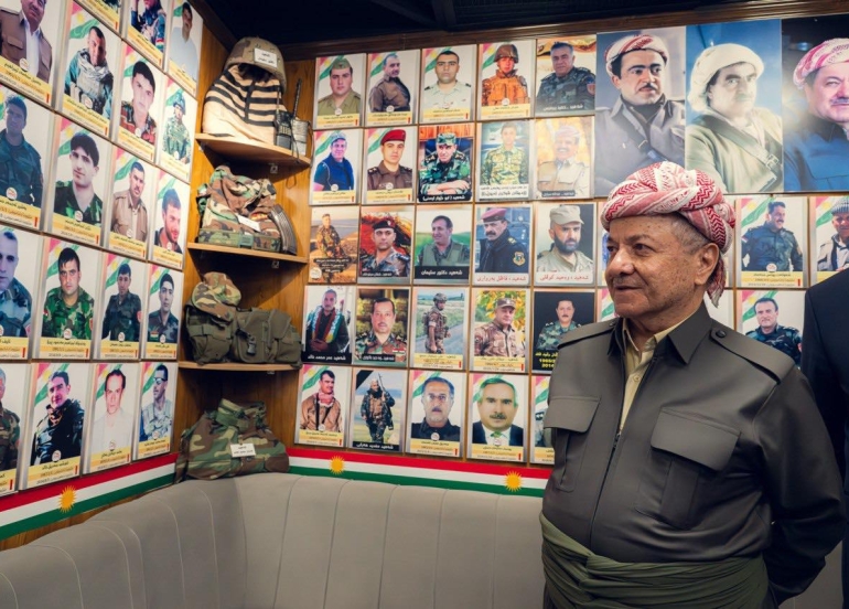 لە درێژەی سەردانەكەی بۆ شاری دهۆك سەرۆك مەسعود بارزانی سەردانی ناوشاری دهۆكی كرد.