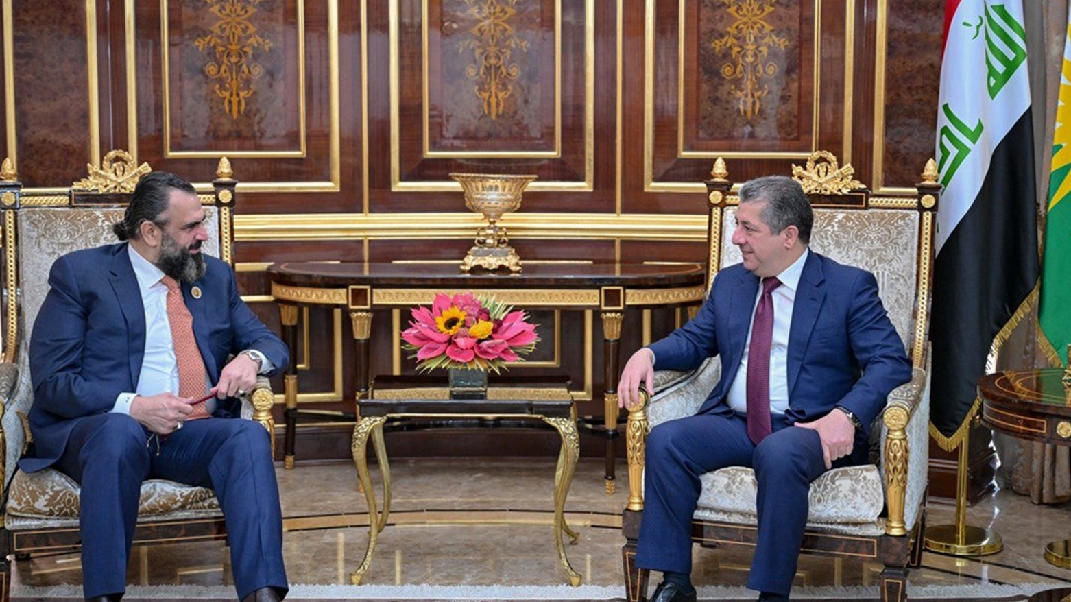 Mesrûr Barzanî û Şêx Nehro Kesnezanî tekezî li ser parastina mafên destûrî kirin