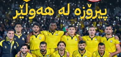 أربيل يفوز  على نوروز في ديربي كوردستان