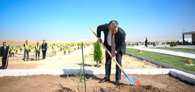 Prime Minister Launches the “Green Belt” Project and Affirms: The Path of Prosperity in Kurdistan Has Begun and Will Continue