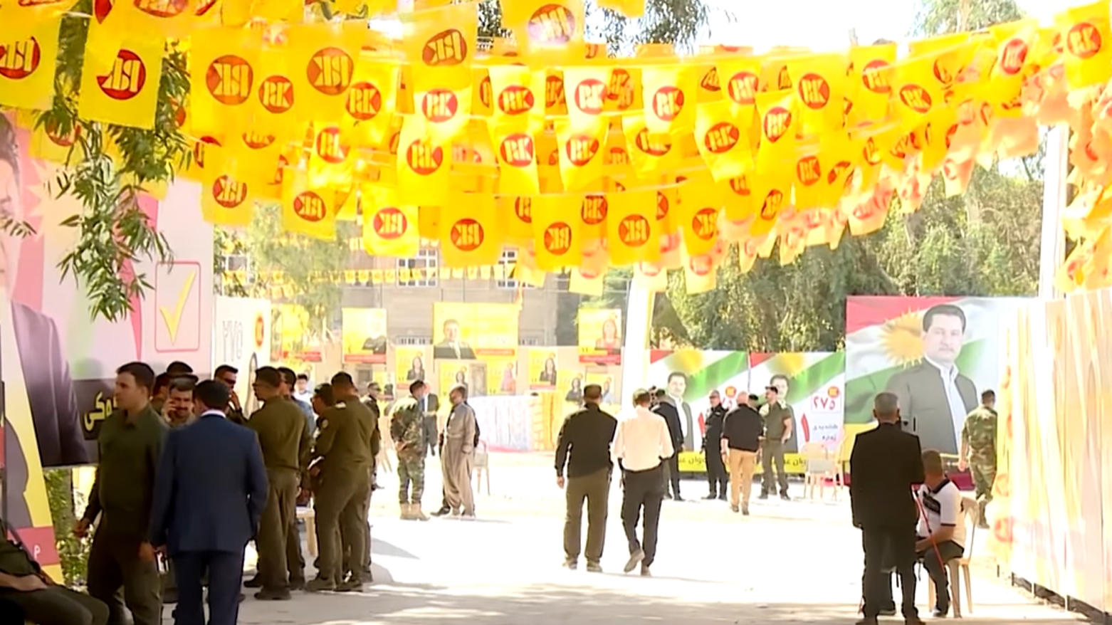 Kandîdên PDKê li Kerkûkê soza parastina zimanê Kurdî didin.