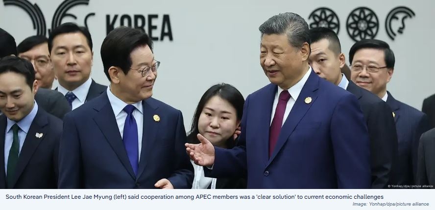 Xi Positions China as Defender of Free Trade at APEC Summit in South Korea