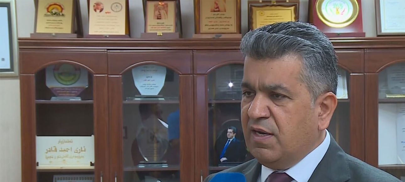 آري أحمد: قريباً سيتم الانتهاء من المرحلة الأولى لمشروع إعادة تدوير المياه الثقيلة بأربيل