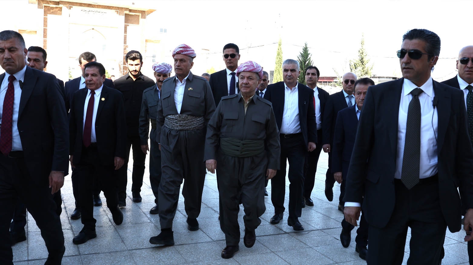 Serok Barzanî beşdarî şîna hevjîna Şehîd Hemîd Hefzullah Sindî bû