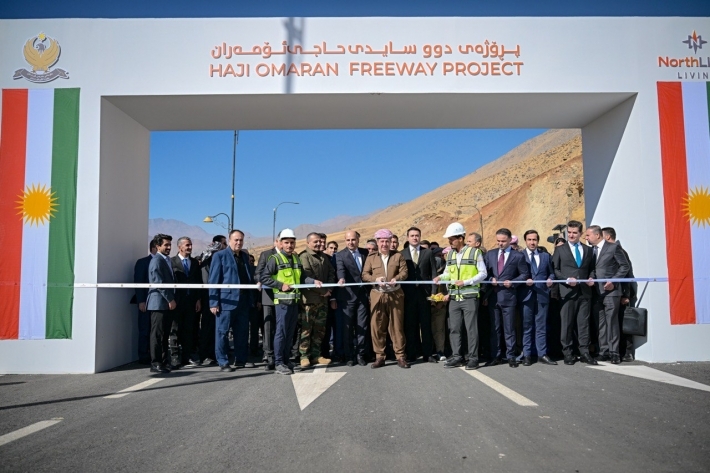 رئيس الحكومة يفتتح طريق حاج عمران المزدوج ويؤكد: رفاهية شعب كوردستان وسلامته مسؤوليتنا