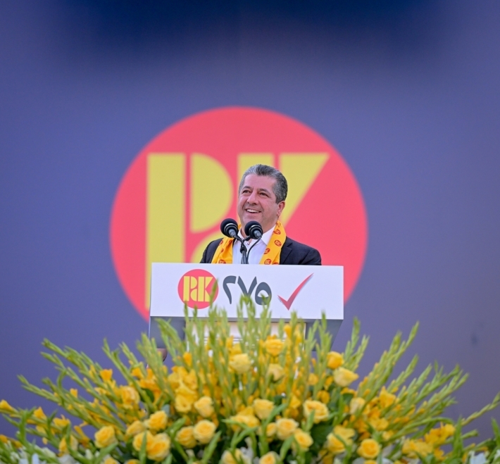 مسرور بارزاني: أينما تواجد الديمقراطي الكوردستاني تواجد السلام والأمن والإعمار