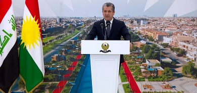 مسرور بارزاني يضع حجر الأساس لمشروع «ريرەوی ژیان» (مسار الحياة) ويعلن انطلاق مرحلة جديدة في تنمية العاصمة أربيل