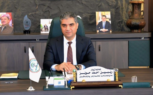 ئەندازیار ڕێبین ئەحمەد حەوێز  بەڕێوەبەری ئەندازەی پاركەكانی هەولێر:  ساڵانە نزیكەی یەك ملیۆن و500 هەزار دار و نەمام و گوڵ لە سێ نەمامگەی شاری هەولێر بەرهەم دێت