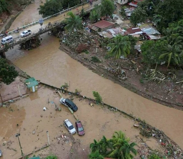 زریانێک لە فلیپین دەیان کەسی کوشت