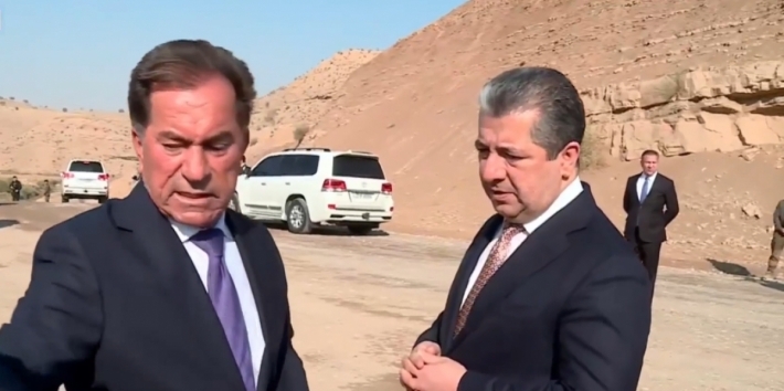 Mesrûr Barzanî serdana projeya Masterplana Diwînê kir