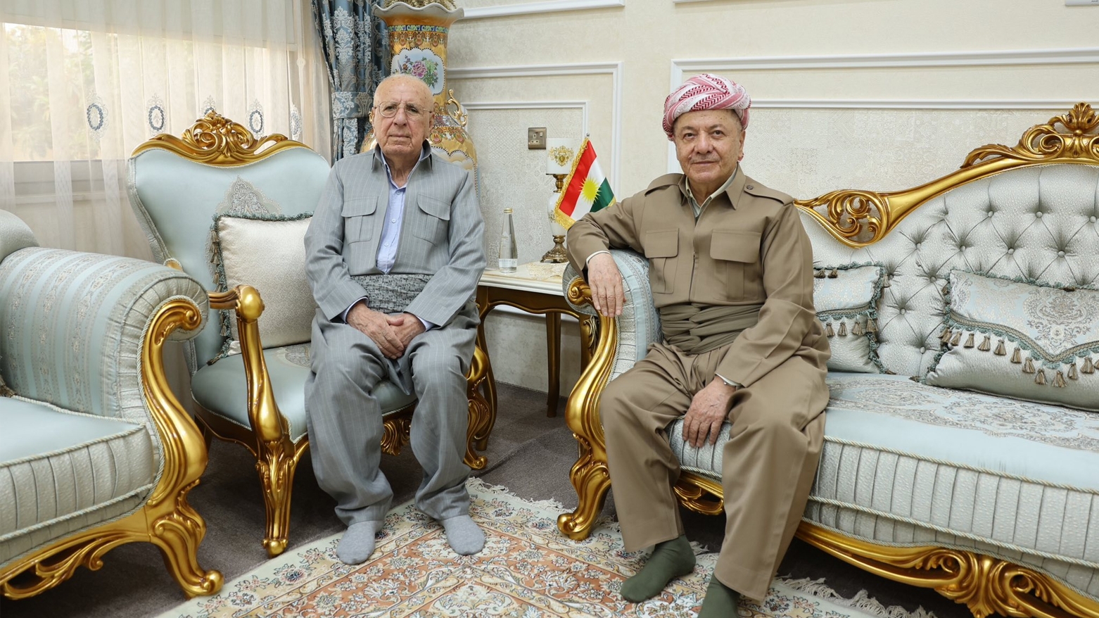 Serok Barzanî serdana Pêşmerge û kesatiyekê berçav ê Hewlêrê kir